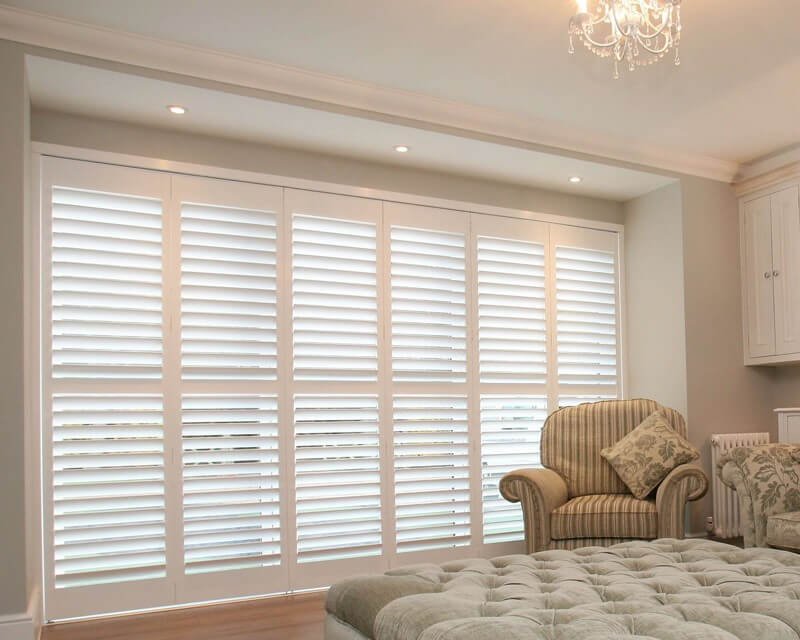 Plantation Shutters for Sliding Glass Door