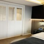 half solid raised shutters