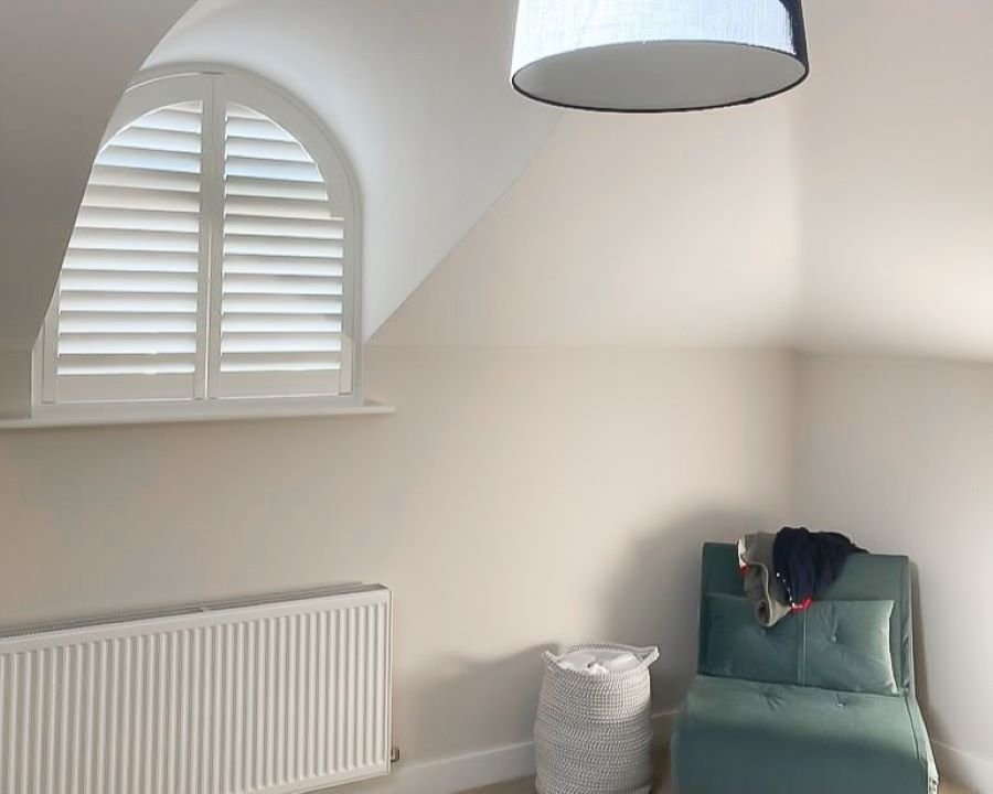 Plantation Shutters for Arched Windows 