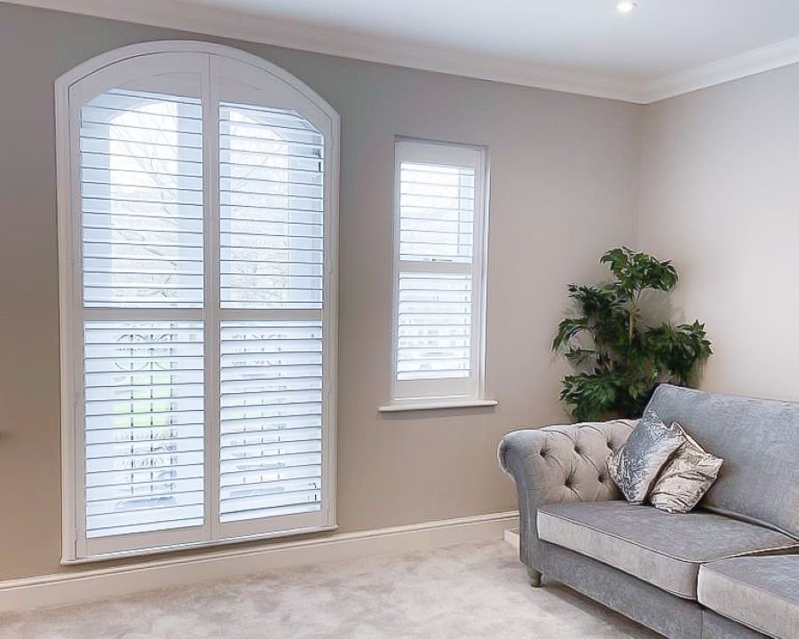 Plantation Shutters for Arched Windows