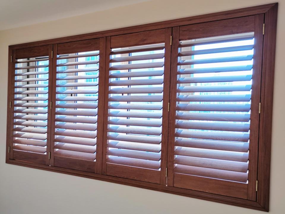 traditional plantation shutters