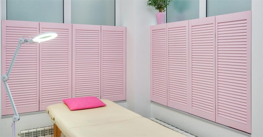 Interior plantation shutters