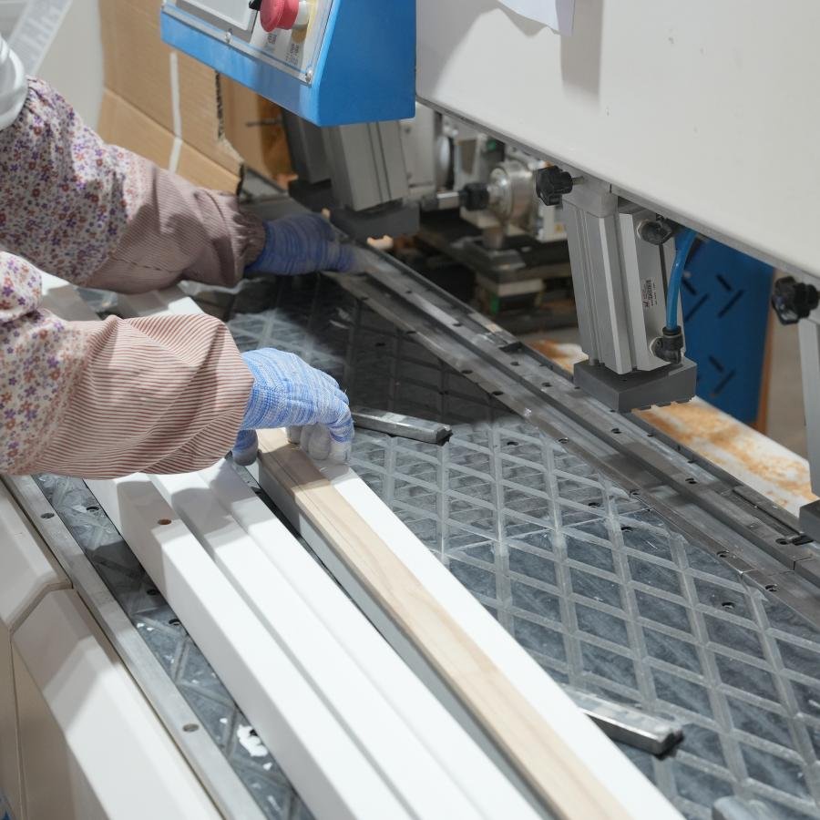 Goodwood Shutters CNC wood machining centre