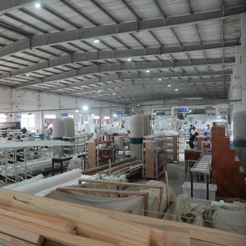 Goodwood Shutters factory overview and production team Xiamen China window coverings manufacturer