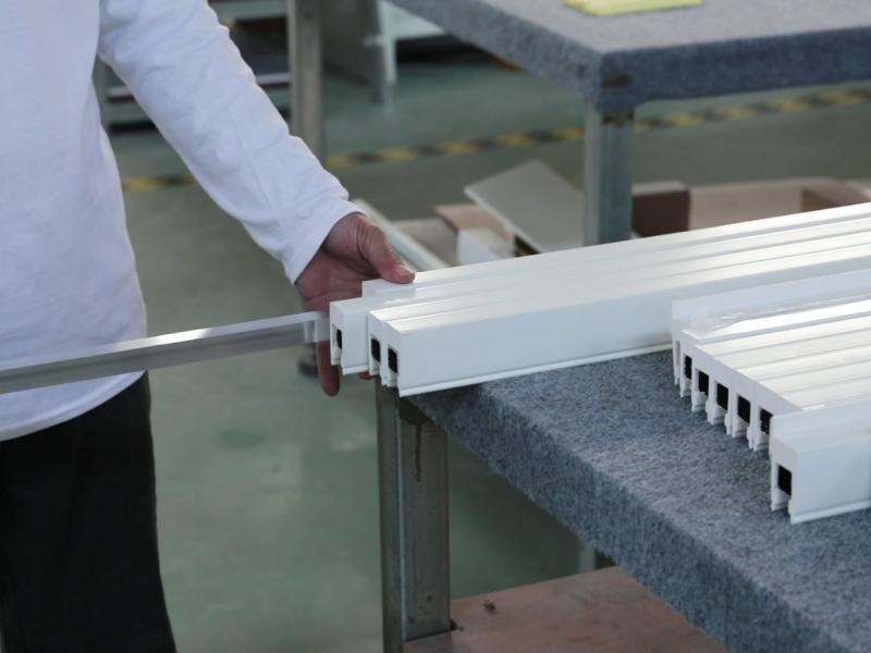 PVC Shutter Production Process -- Reinforcement