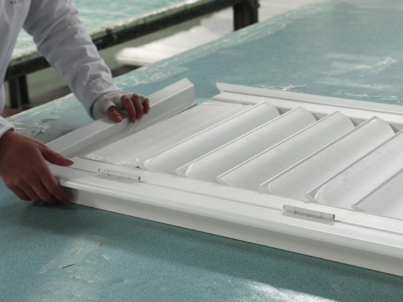 PVC Shutter Production Process -- Assembly
