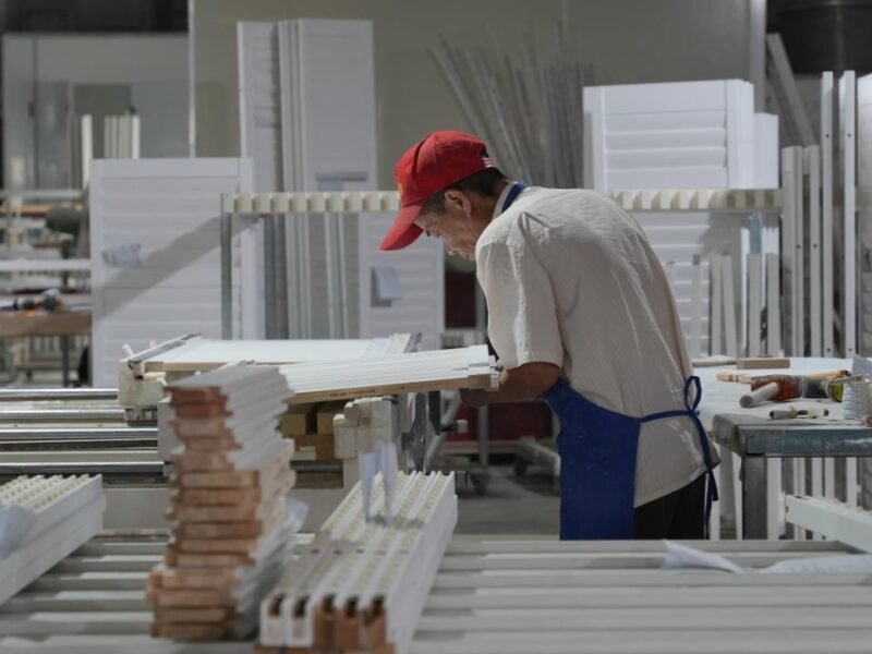 CNC cutting and milling of wood shutter stiles, rails and louvres